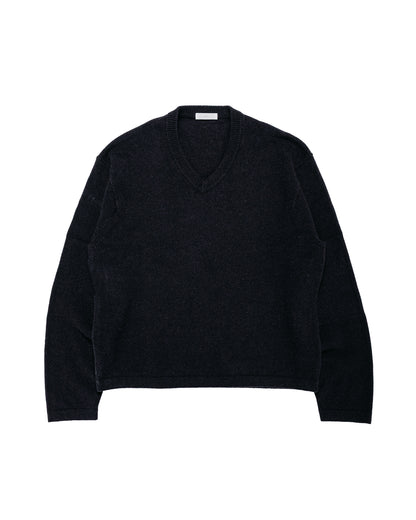 lost & found Lady White Co. Lady White Co. Wool V Neck Sweater Deep Navy