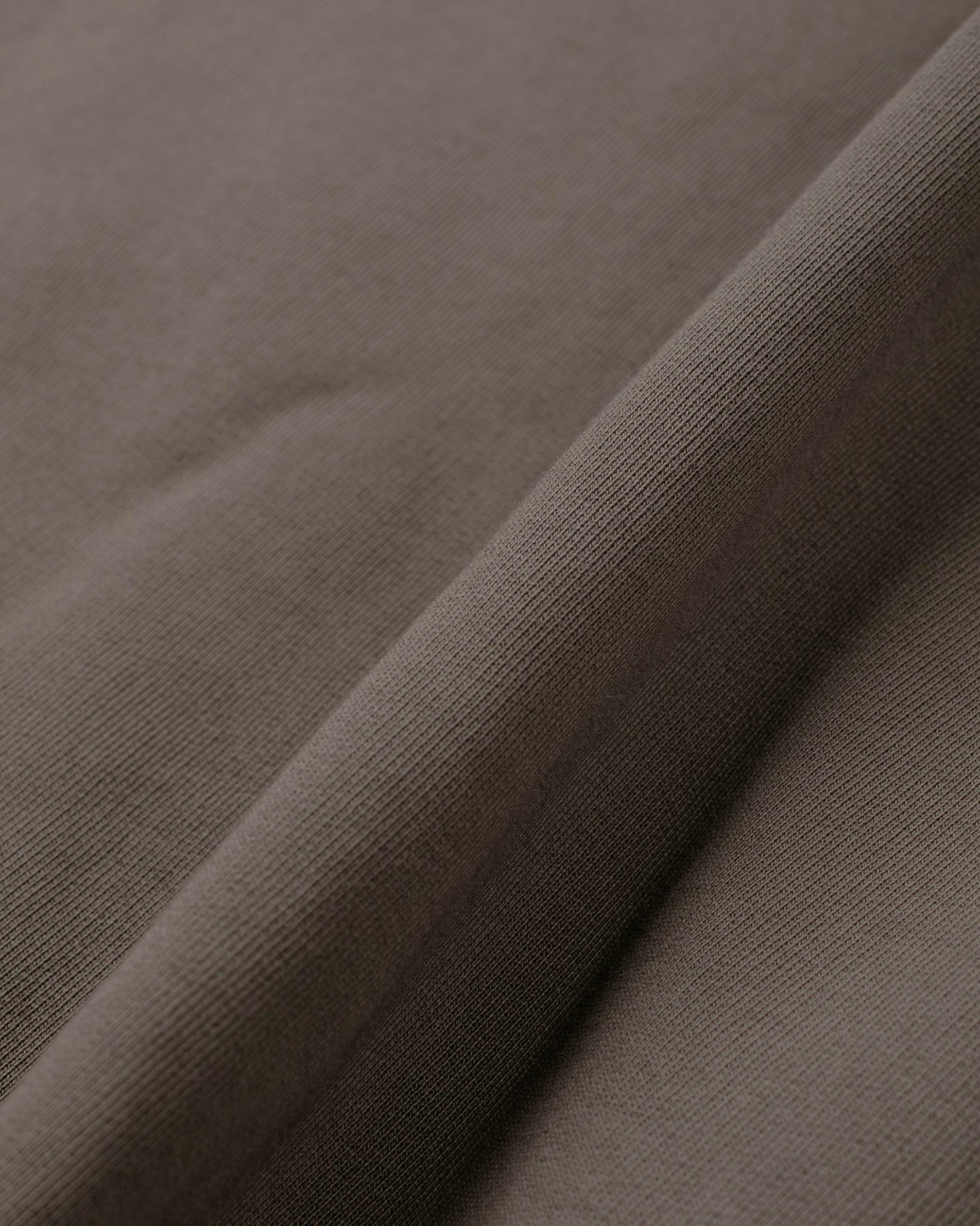 Lady White Co. Zip Sweat Jacket Deep Cement Fabric