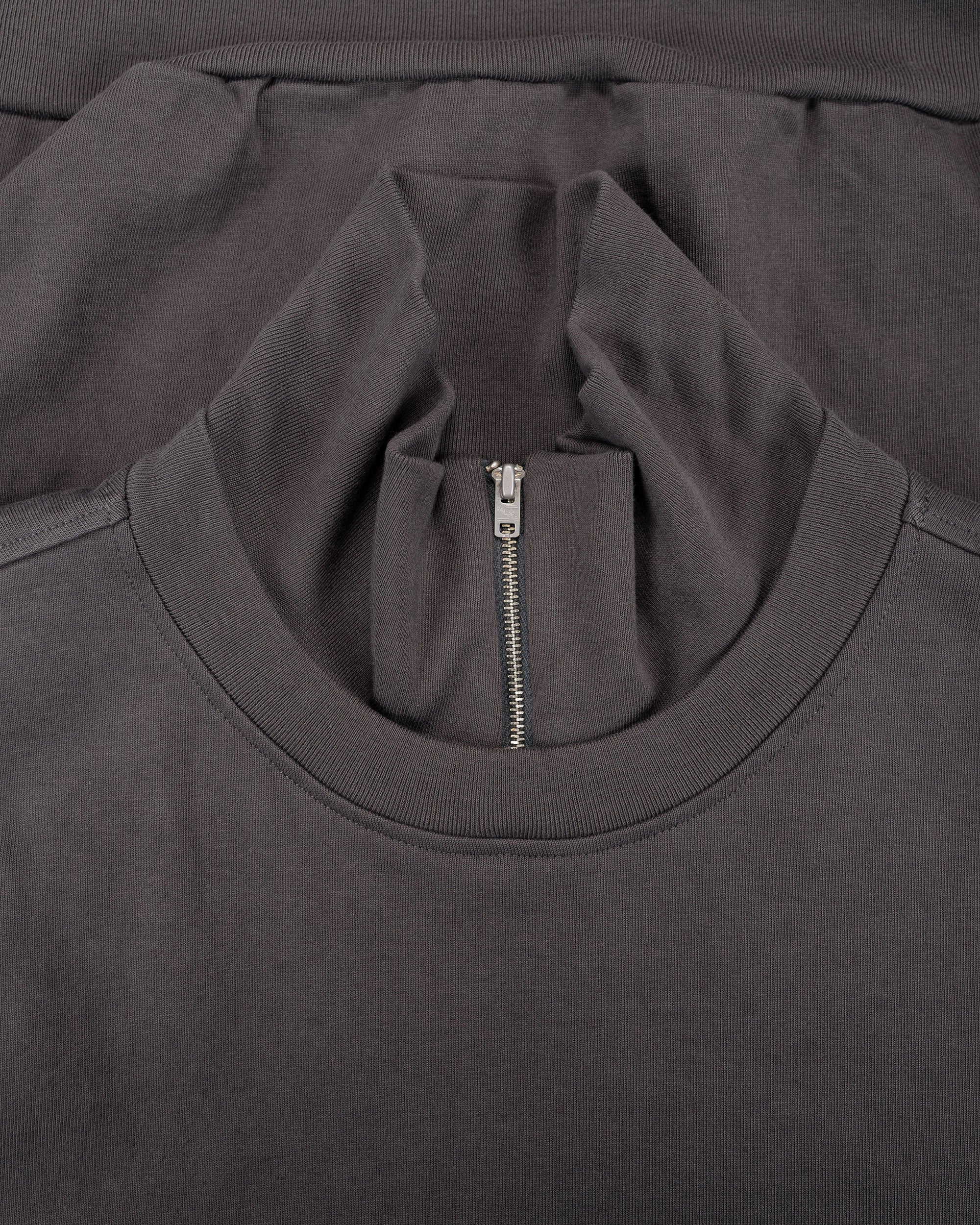 Lady White Co. Layered 1/4 Zip Pewter