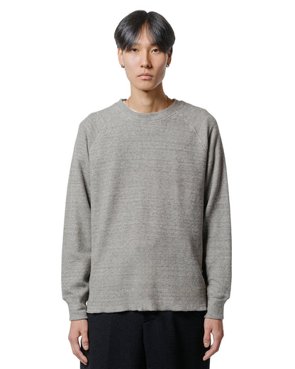 Lady White Co. Raglan Thermal Grey Melange