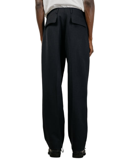 Lea Boberg DP Trousers British Double Wool Crepe Black