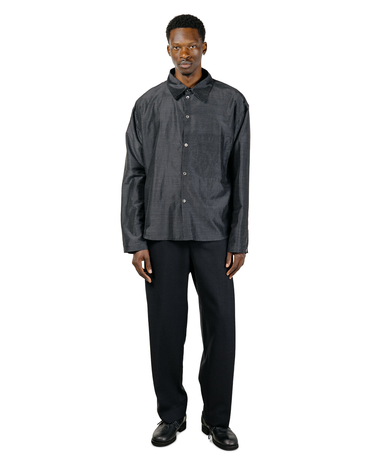 Lea Boberg DP Trousers British Double Wool Crepe Black