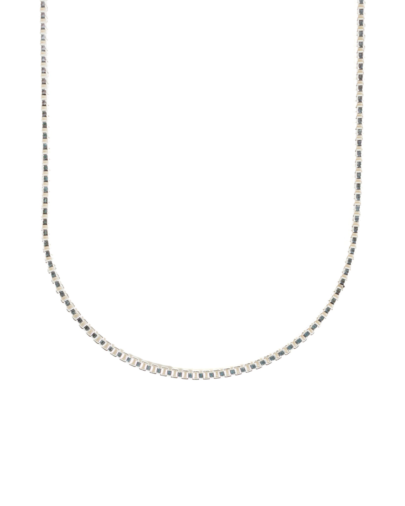 Lost & Found Box Link Necklace 20" 