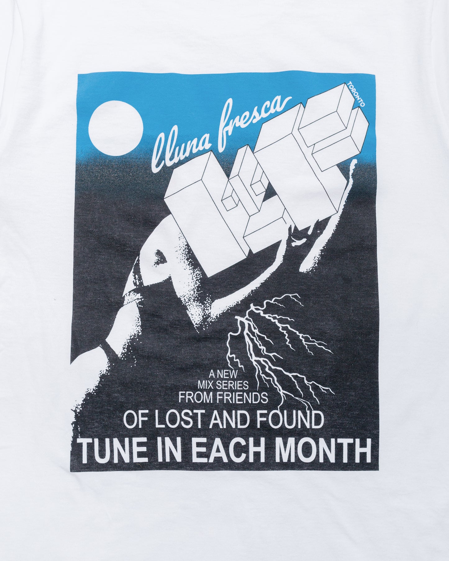 Lost & Found Artist Series 012: 'Charlie Stocking Lluna Fresca' Tee