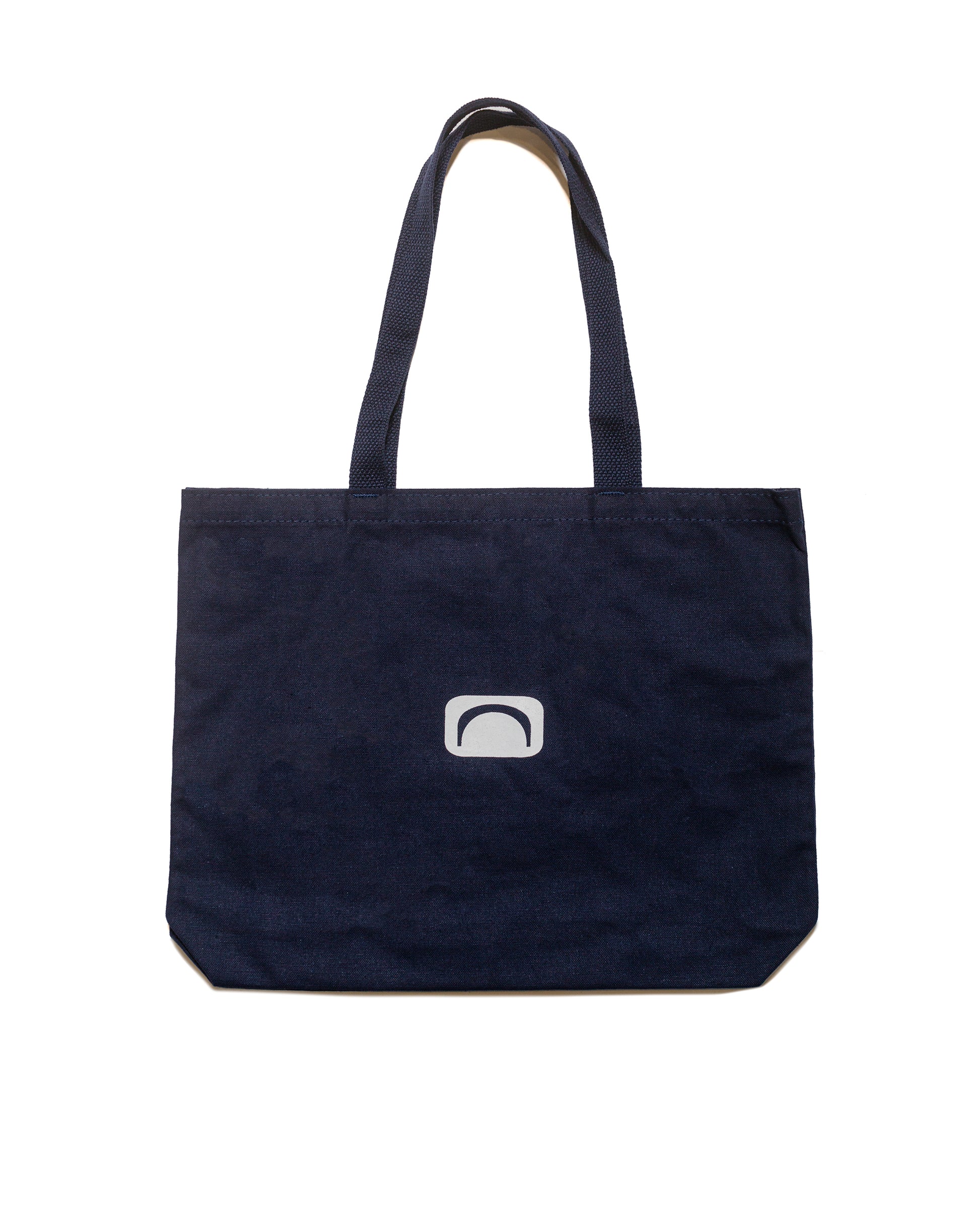 Lost & Found Canvas Tote Bag Navy back