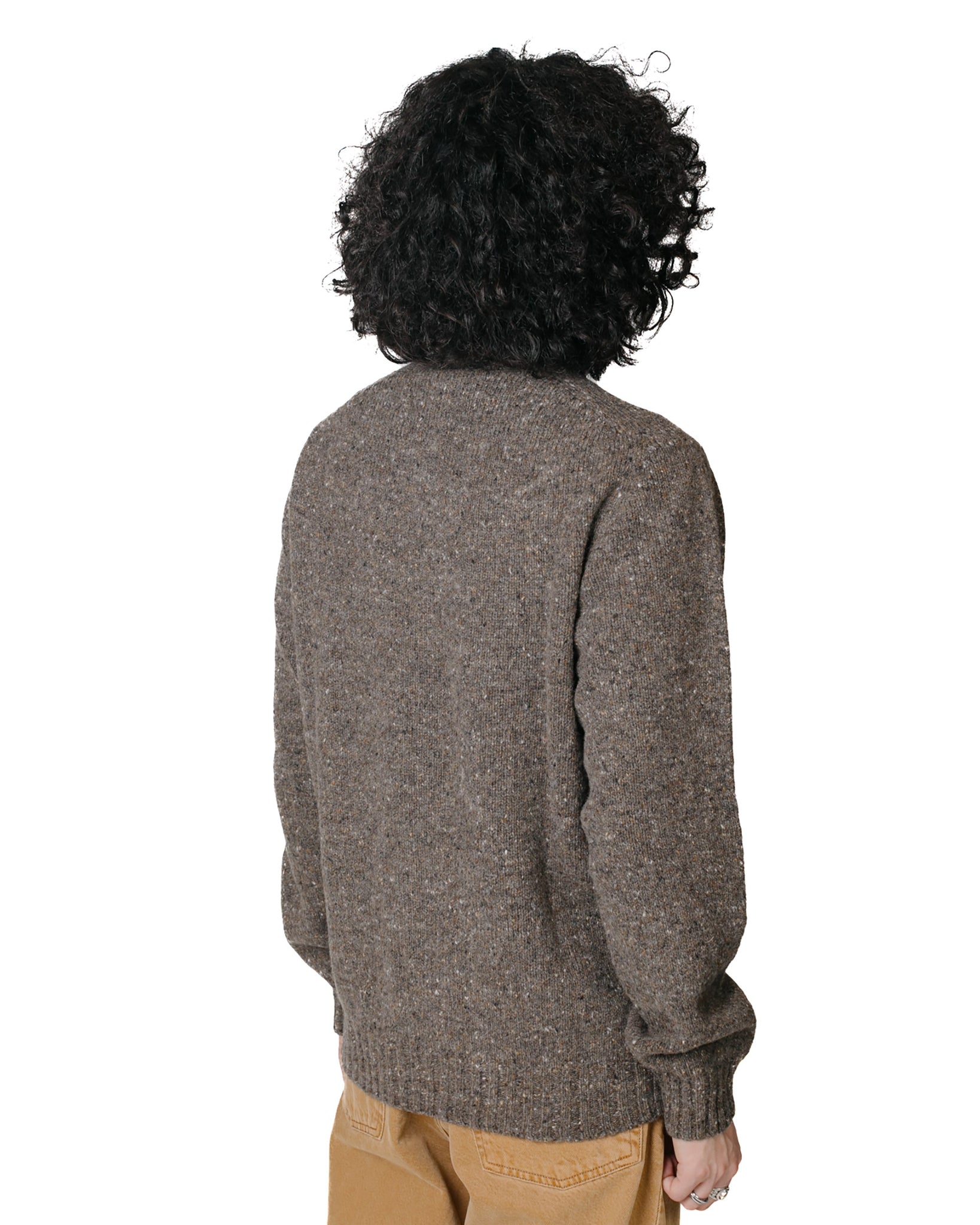 Lost & Found Donegal Sweater Staffa Model Back