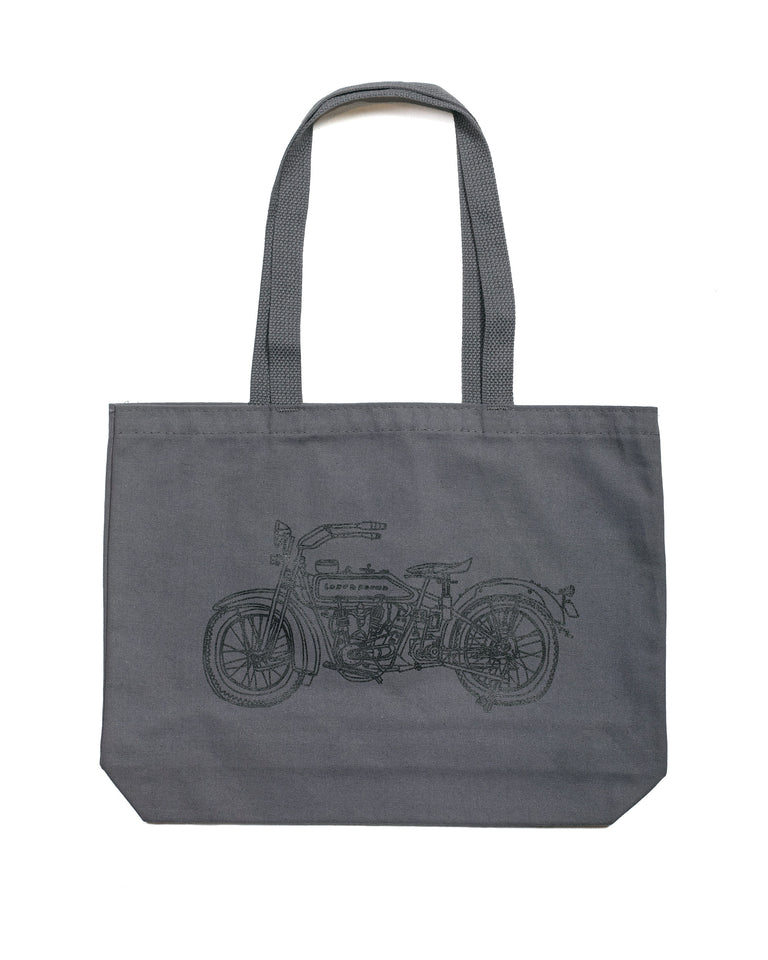 Lost & Found Motorcycle Tote Bag front