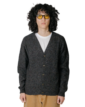  Lost & Found Shaggy Cardigan Smoulder Model Front