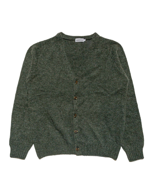 Lost & Found Shaggy Cardigan Spruce