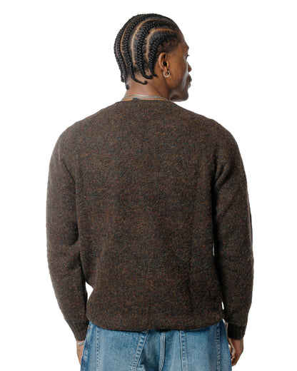Lost & Found Shaggy Sweater Carob