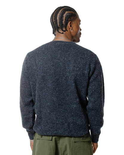 Lost & Found Shaggy Sweater Charcoal