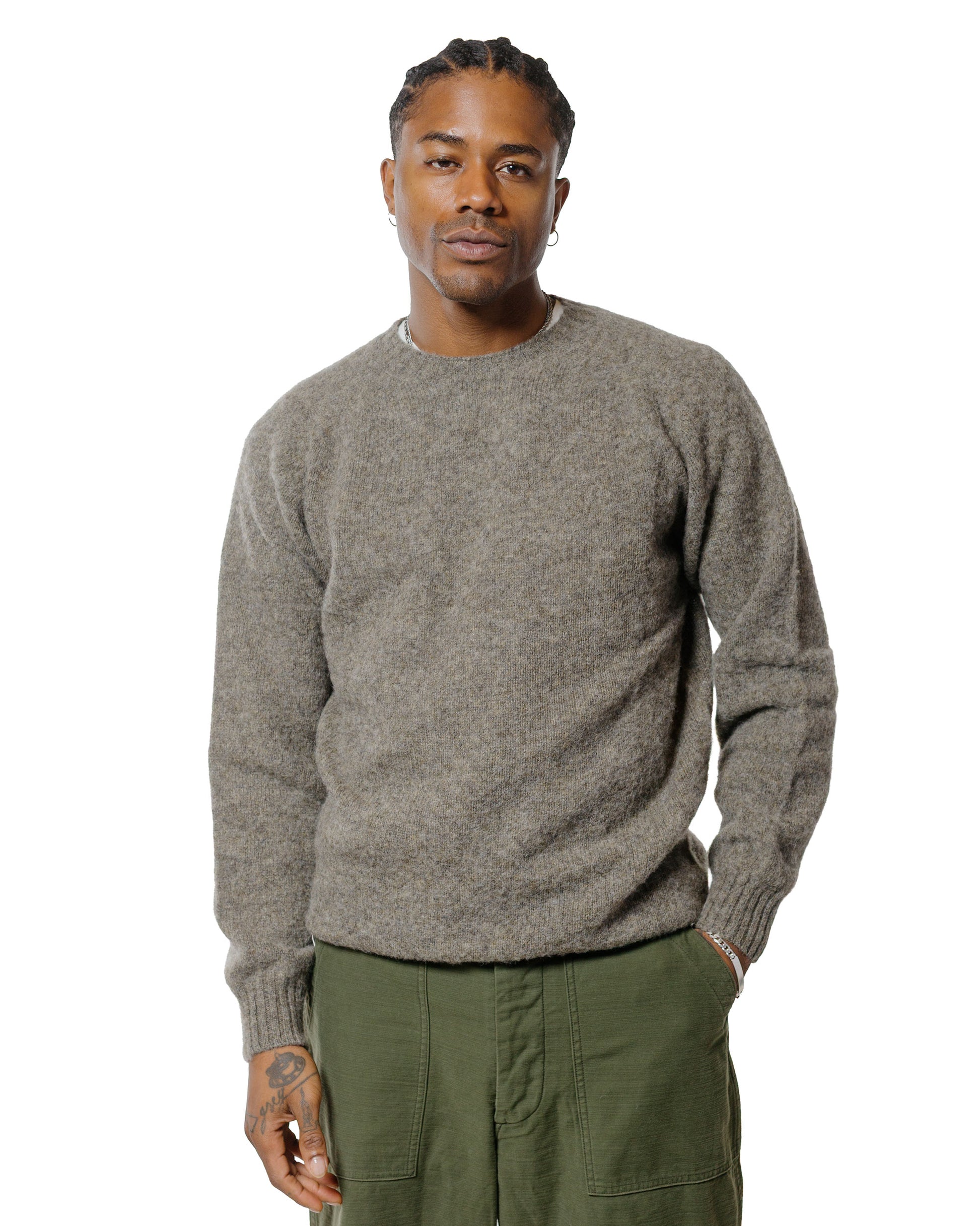 Lost & Found Shaggy Sweater Fossil