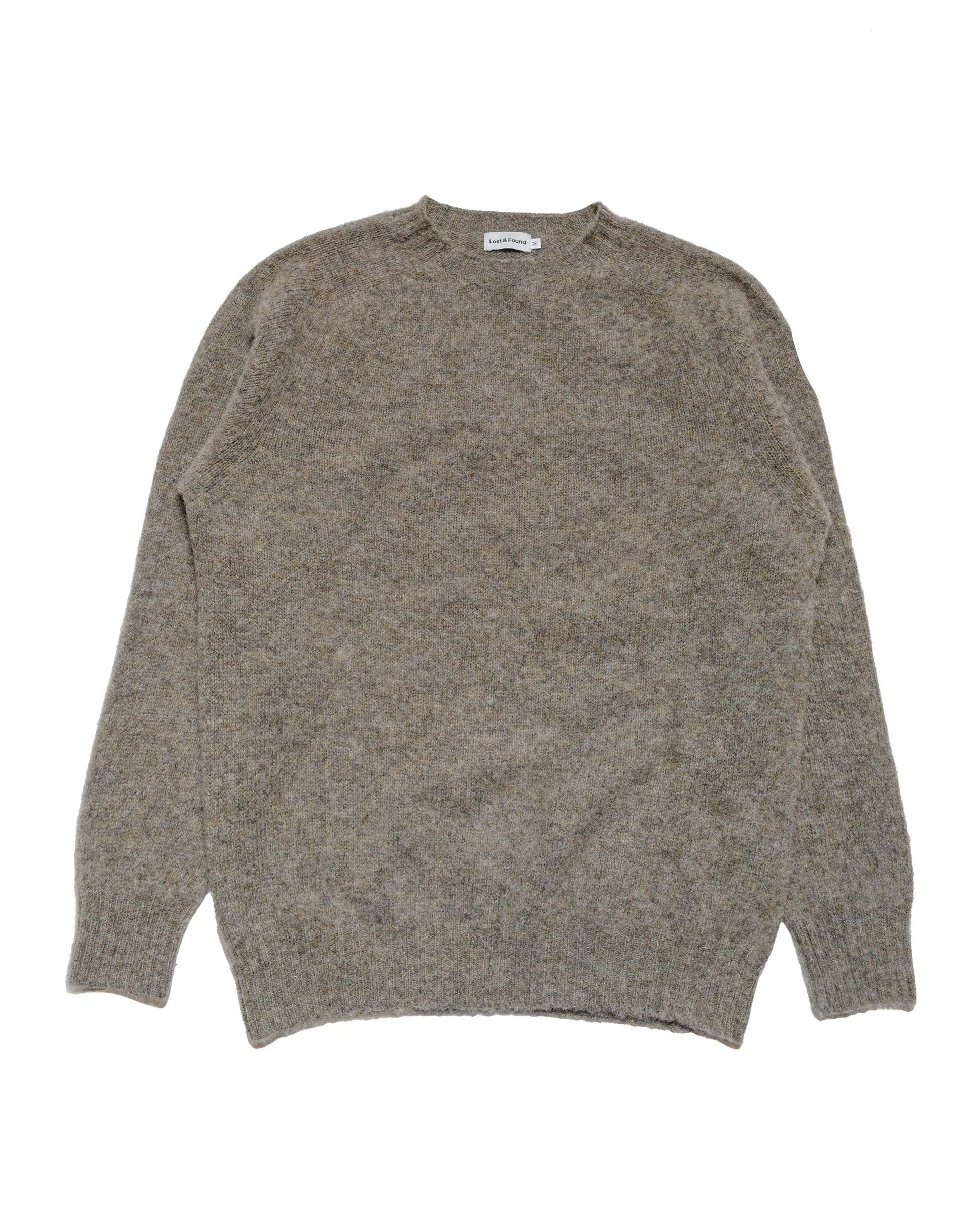 Lost & Found Shaggy Sweater Oyster