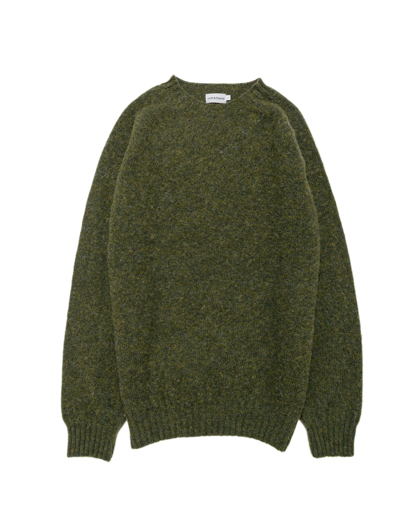 Lost & Found Shaggy Sweater Scots Pine
