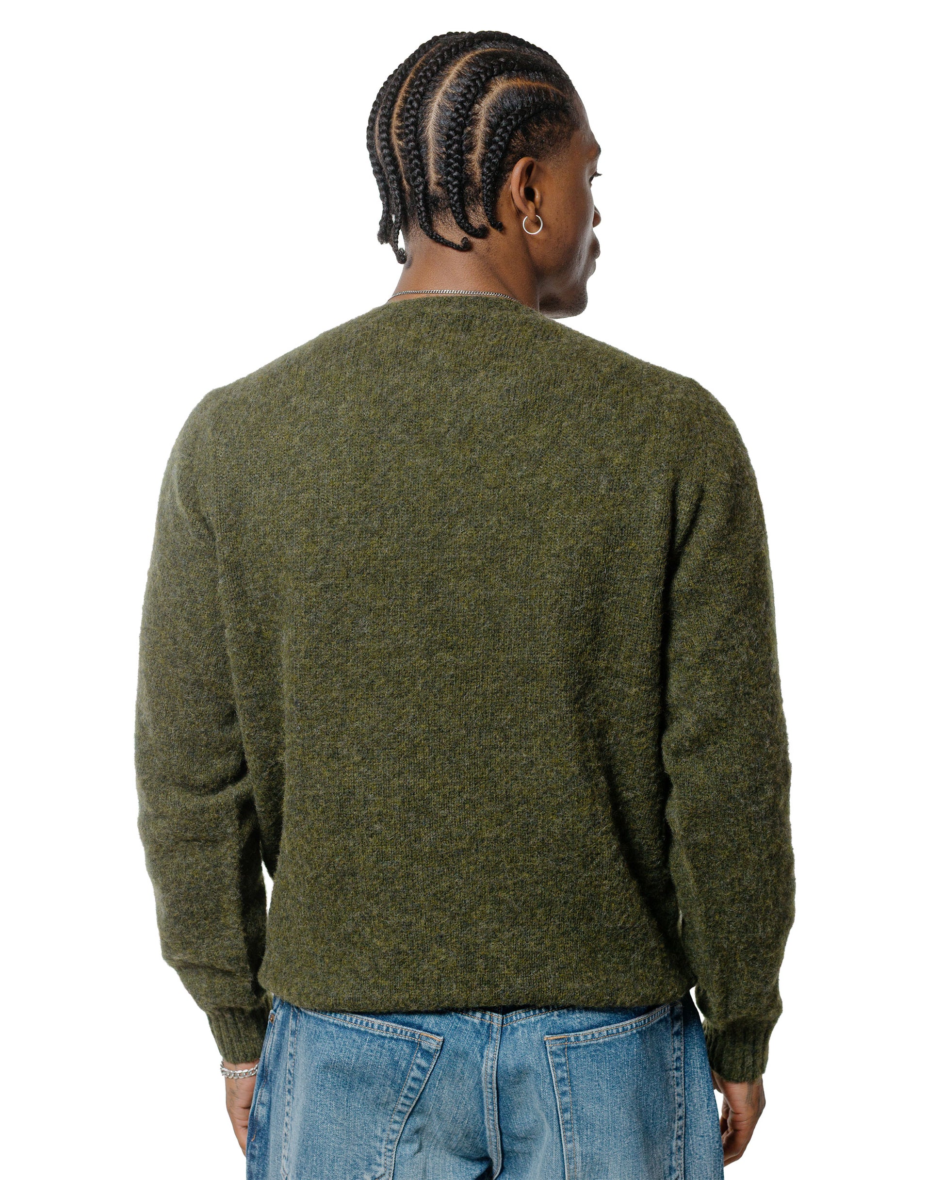 Lost & Found Shaggy Sweater Scots Pine