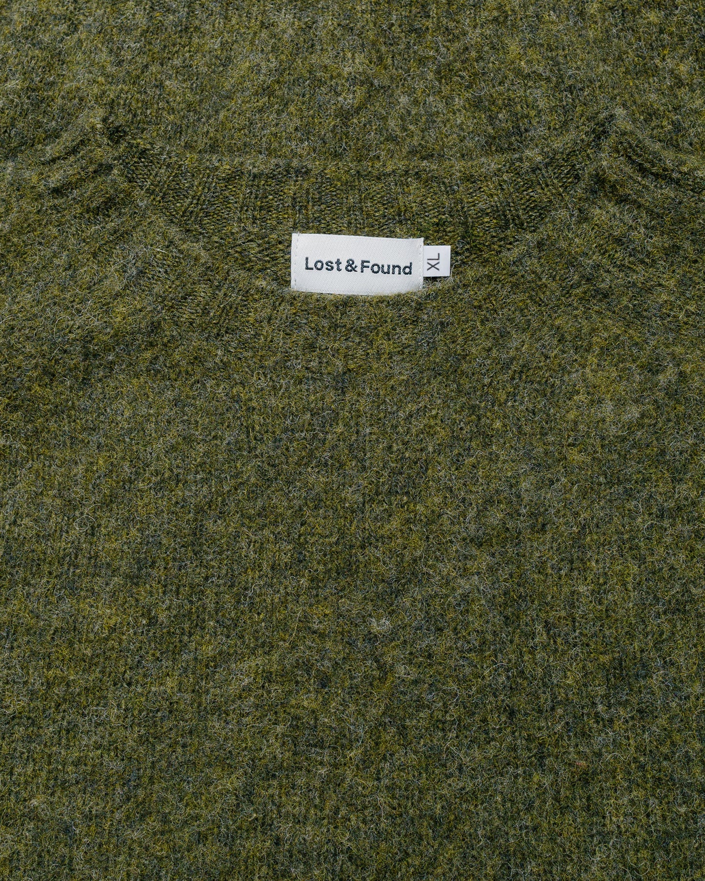 Lost & Found Shaggy Sweater Scots Pine