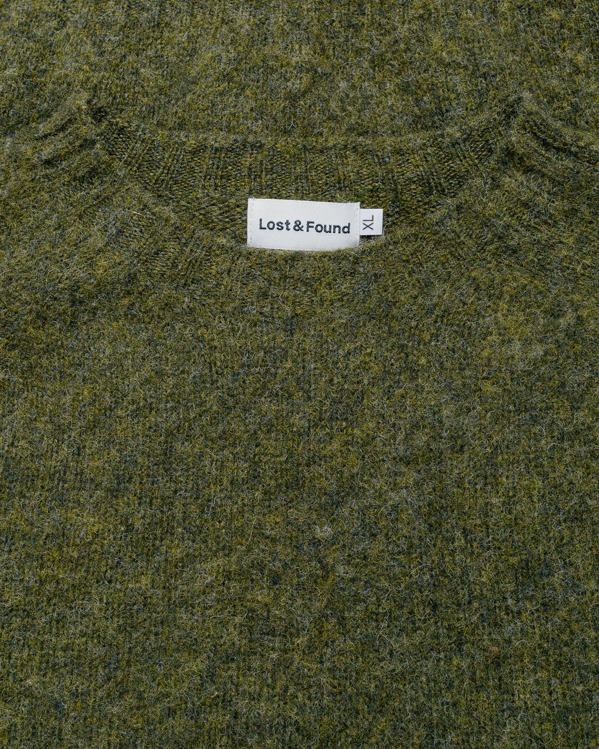 Lost & Found Shaggy Sweater Scots Pine