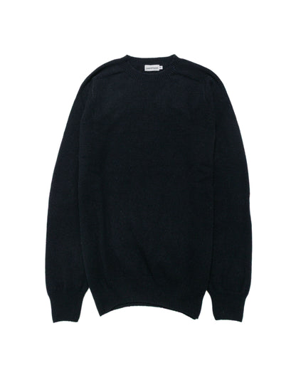 Lost & Found Wool Cashmere Sweater Italian Black
