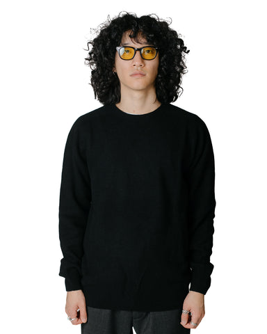 Lost & Found Wool Cashmere Sweater Italian Black