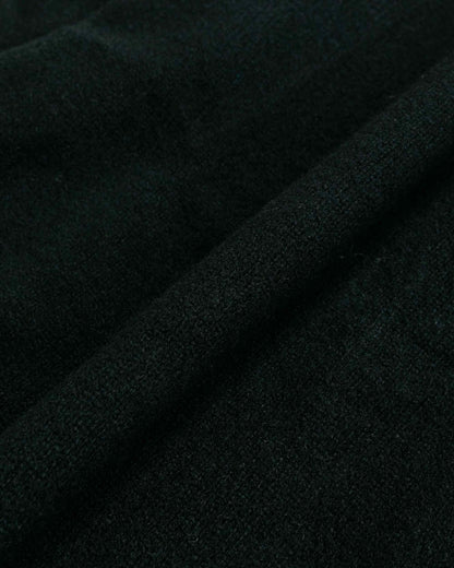 Lost & Found Wool Cashmere Sweater Italian Black Fabric