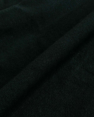 Lost & Found Wool Cashmere Sweater Italian Black Fabric