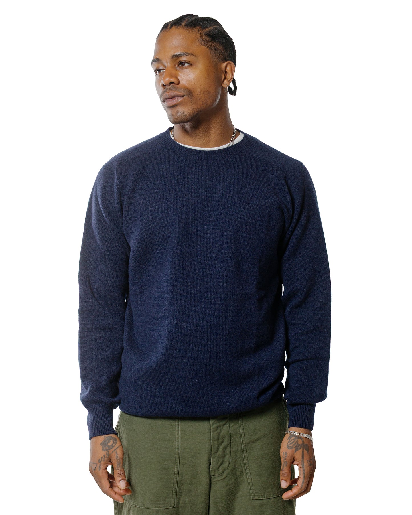 Lost & Found Wool Cashmere Sweater Italian Night