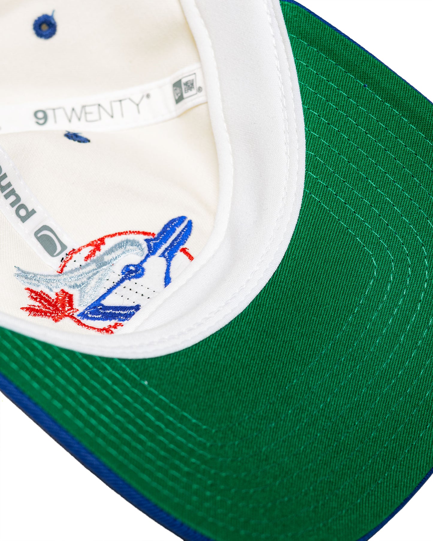 Lost & Found / MLB© - Toronto Blue Jays New Era Adjustable Hat Off White/Royal