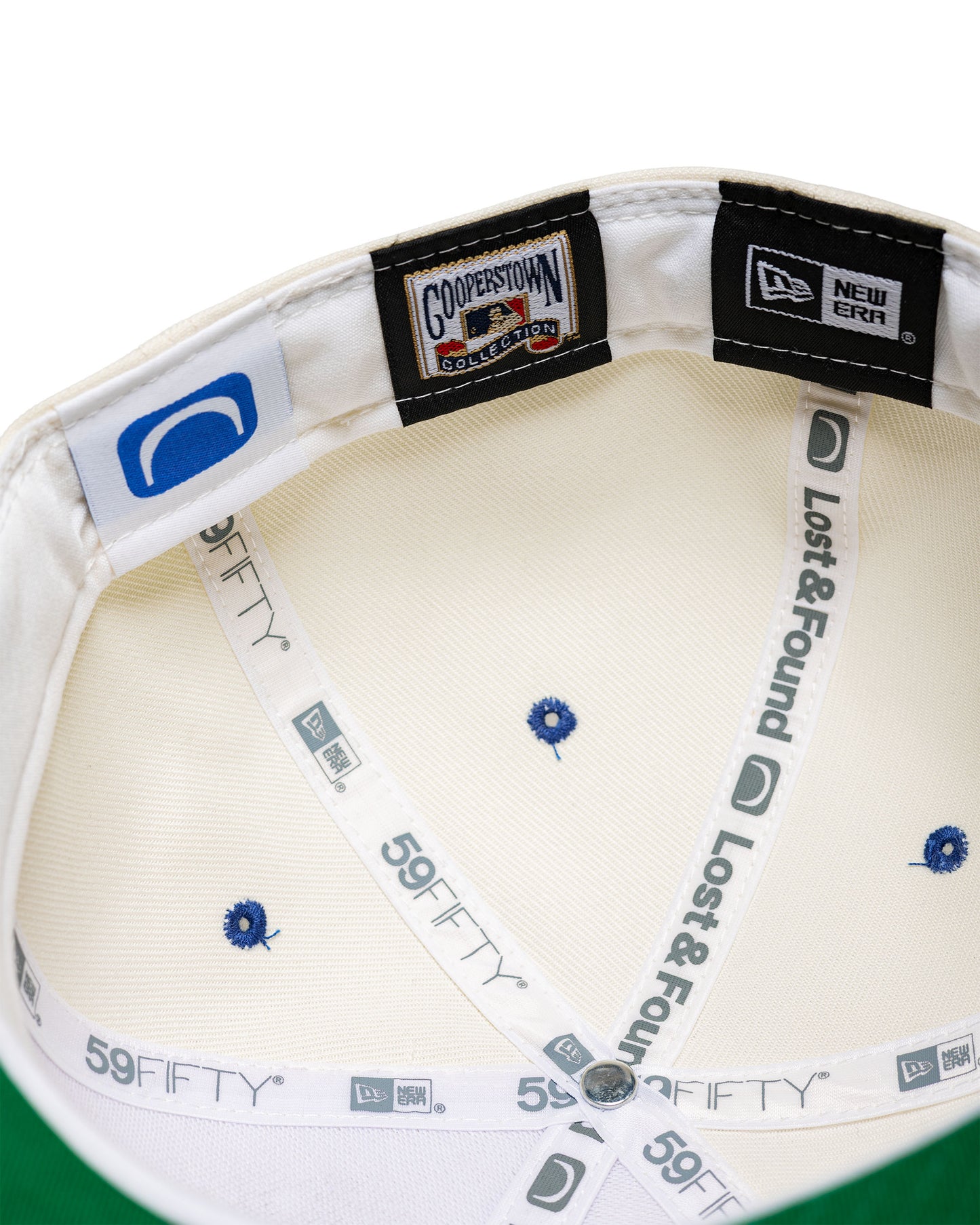 Lost & Found / MLB© - Toronto Blue Jays New Era Fitted Off White/Royal