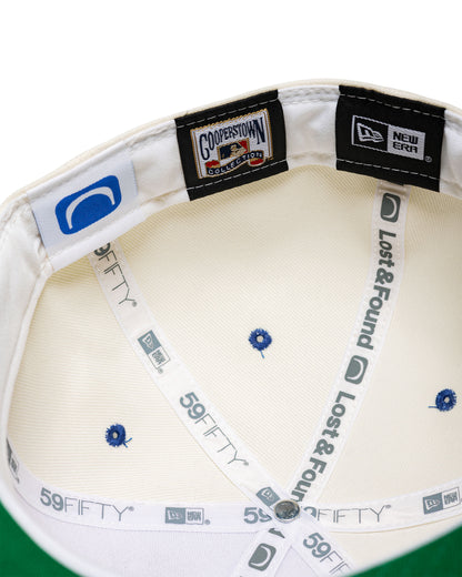 Lost & Found / MLB© - Toronto Blue Jays New Era Fitted Off White/Royal