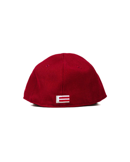 Lost & Found x New Era Low Profile 59FIFTY Cap Burgundy Back