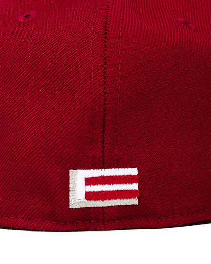 Lost & Found x New Era Low Profile 59FIFTY Cap Burgundy Back Logo