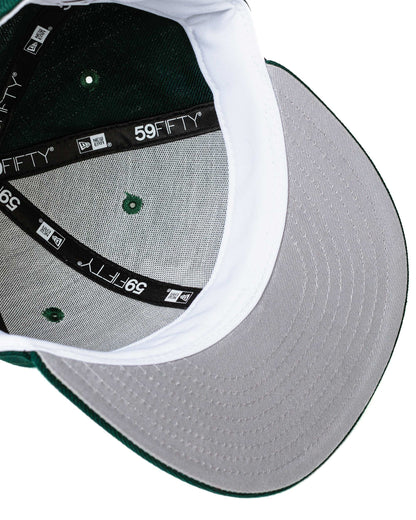 Lost & Found x New Era Low Profile 59FIFTY Cap Dark Green Inside