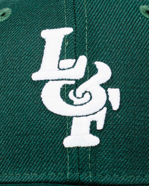 Lost & Found x New Era Low Profile 59FIFTY Cap Dark Green Front Logo