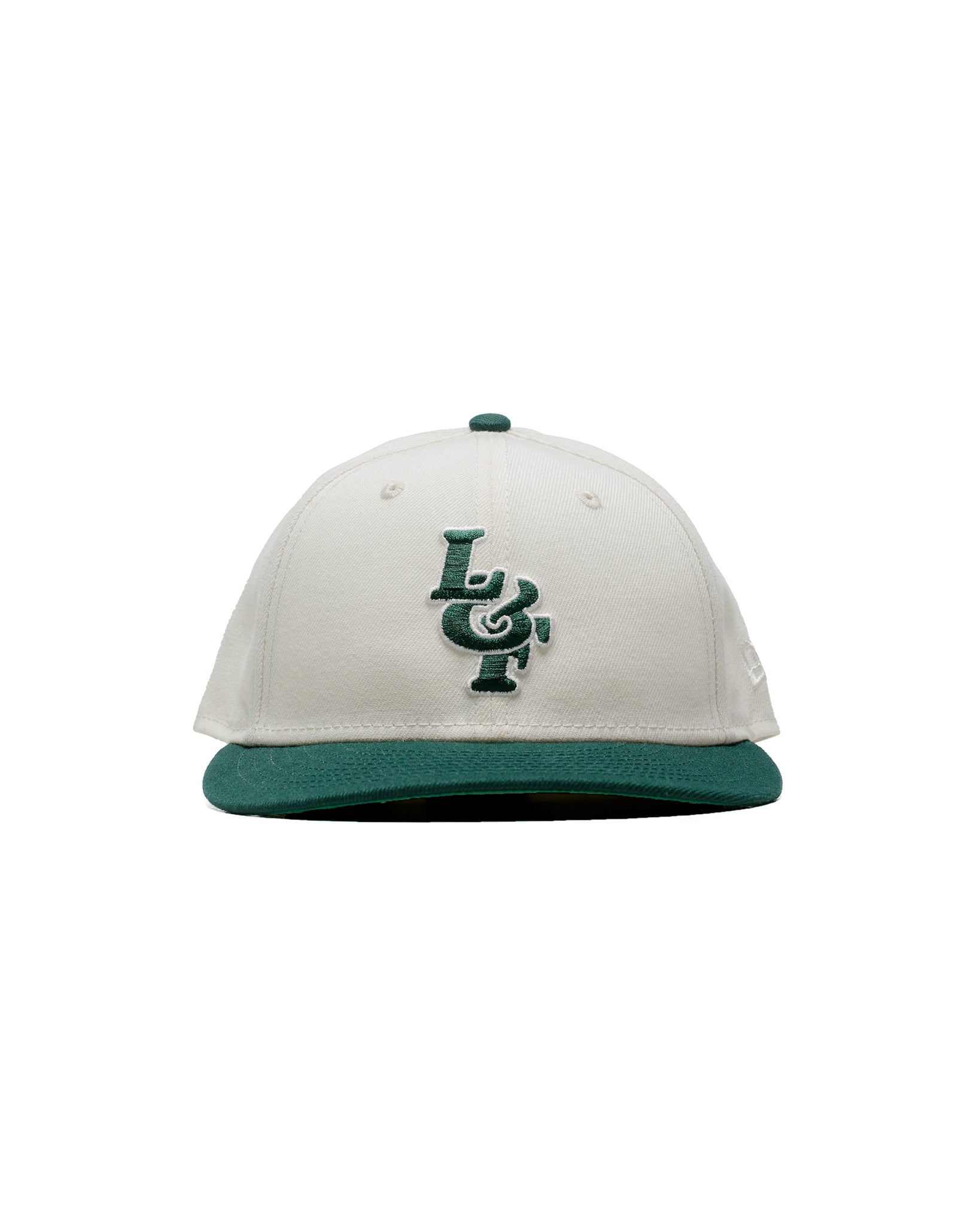 Plain Fitted Hat - Forest Green, 7 1/8 