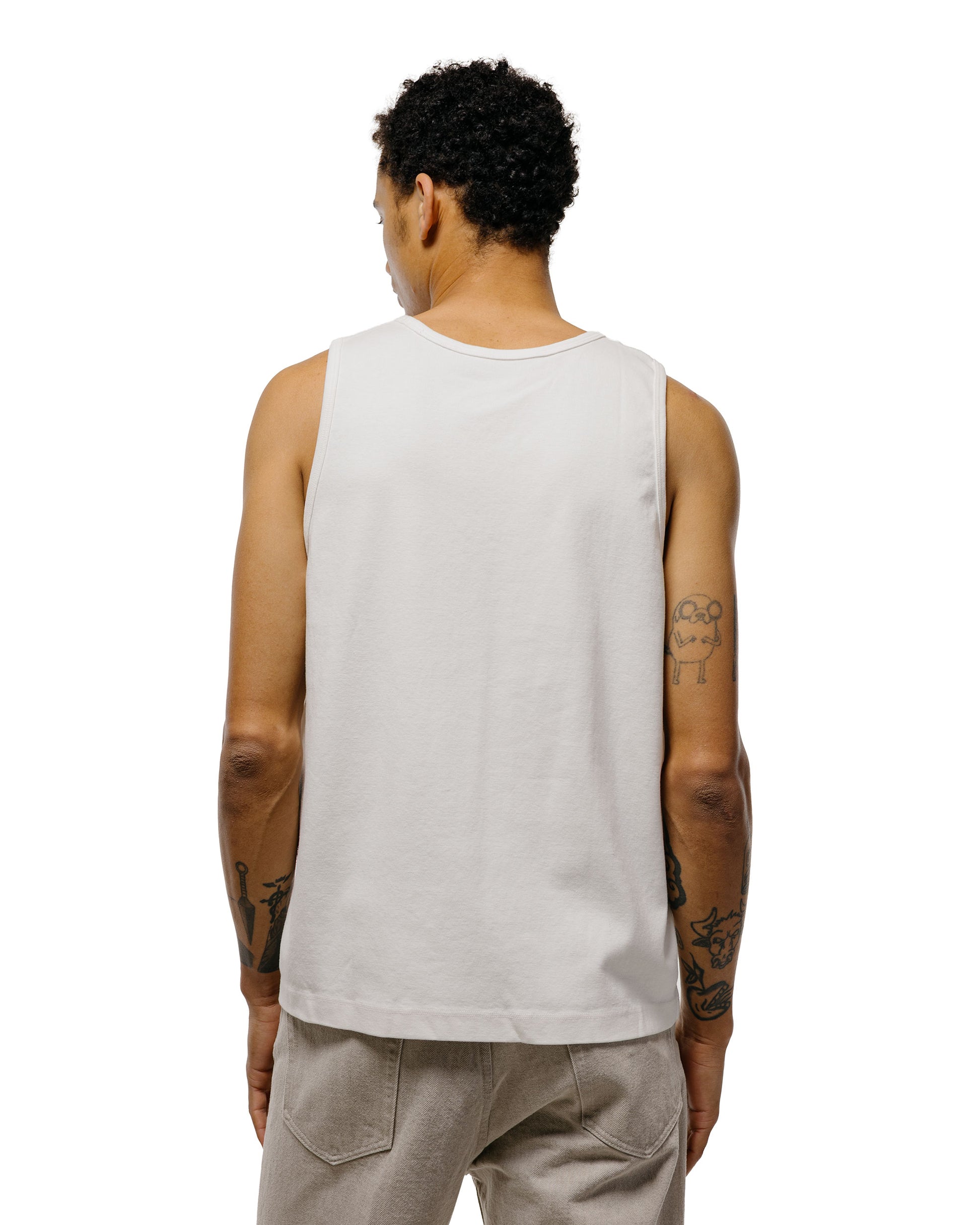 MAN-TLE LWCT0 Lady White Co. Singlet 2-Pack White Rib