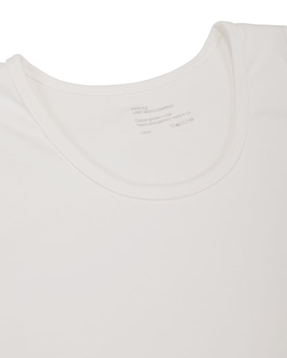 MAN-TLE LWCT0 Lady White Co. Singlet 2-Pack White Rib