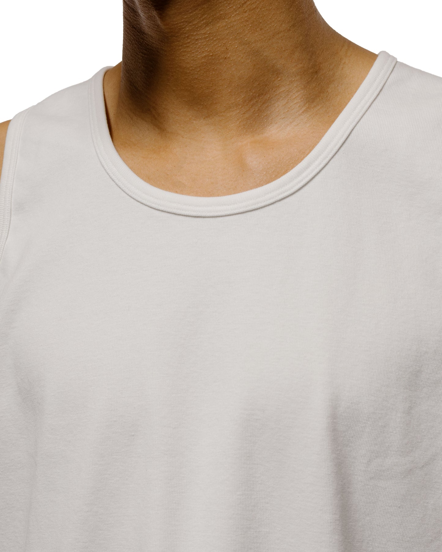 MAN-TLE LWCT0 Lady White Co. Singlet 2-Pack White Rib