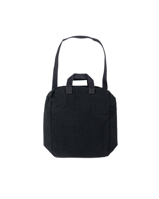 MAN-TLE R0B0 'Zip Tote' Black Nylon
