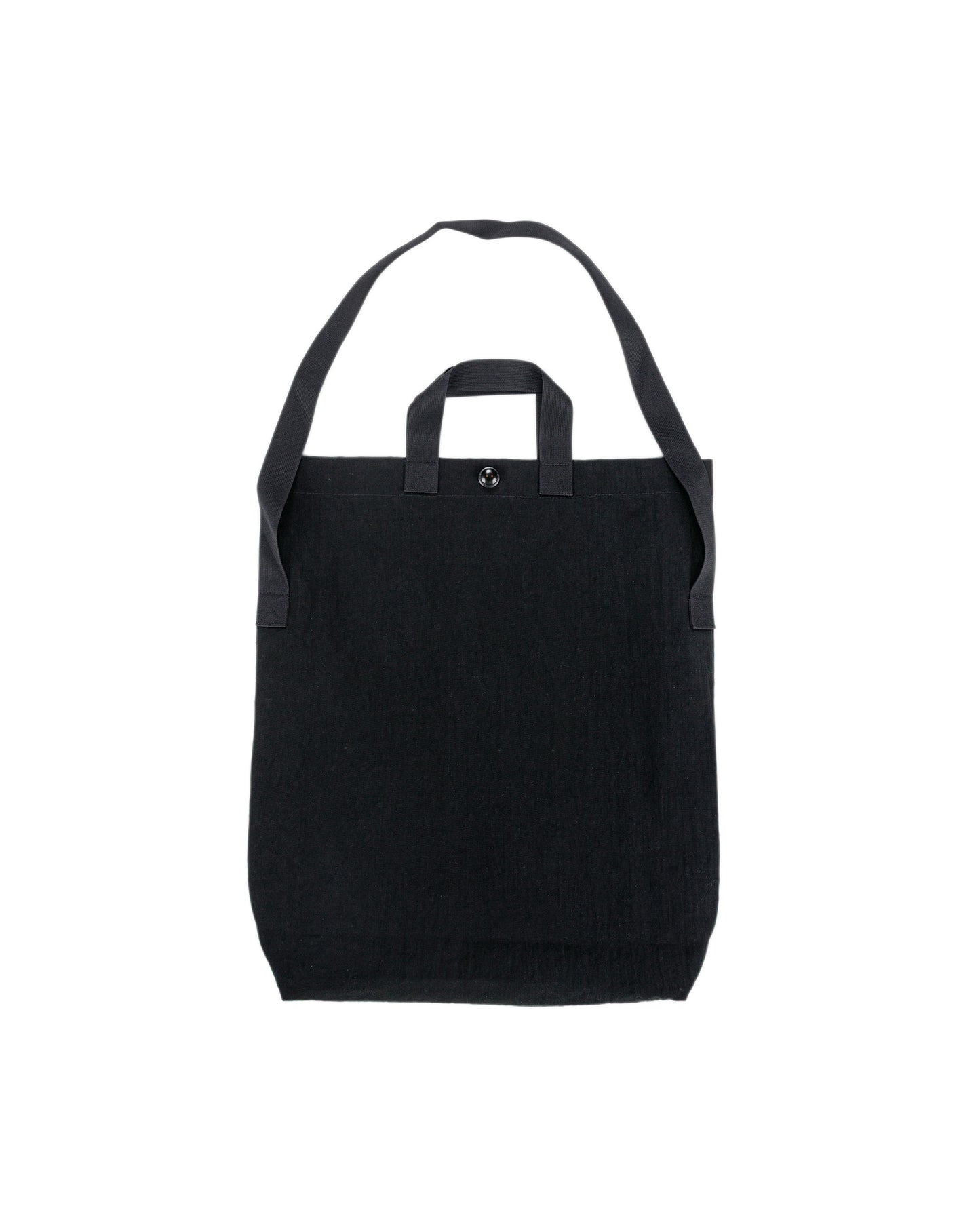 MAN-TLE R0B1 'Multi Handle Tote' Black Nylon