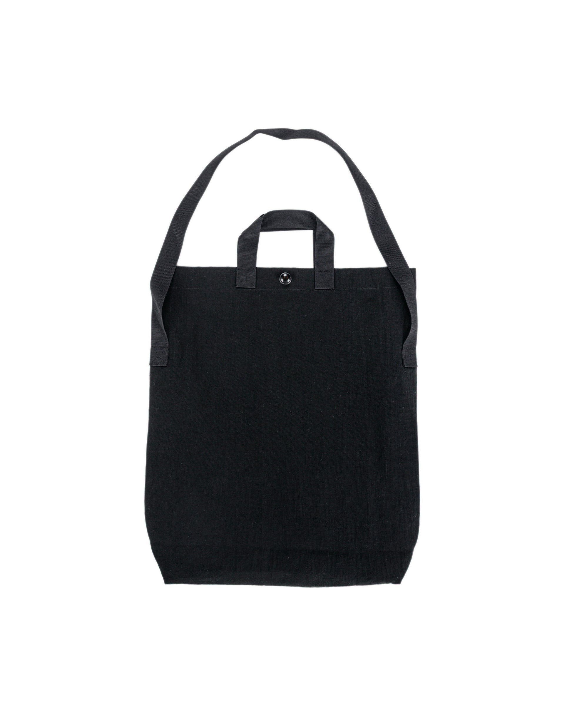 MAN-TLE R0B1 'Multi Handle Tote' Black Nylon