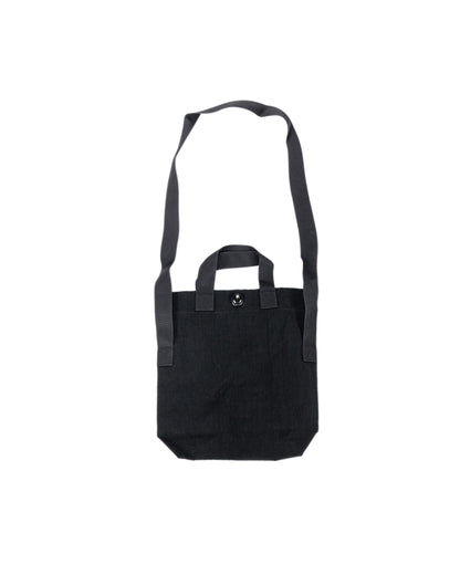 MAN-TLE R0B4 'Mini Tote' Black Nylon