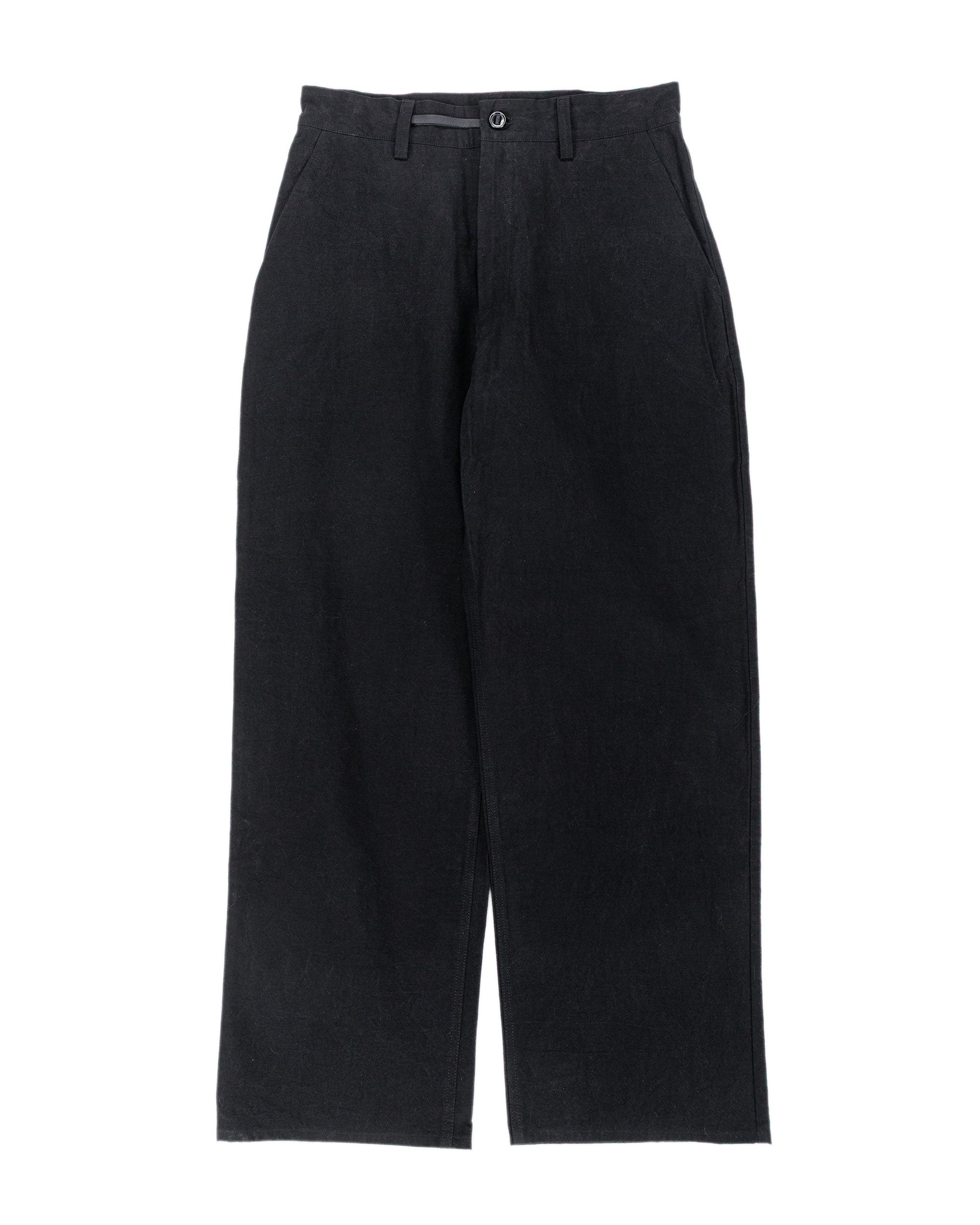 MAN-TLE R0P4 Wide Pants Black Wax