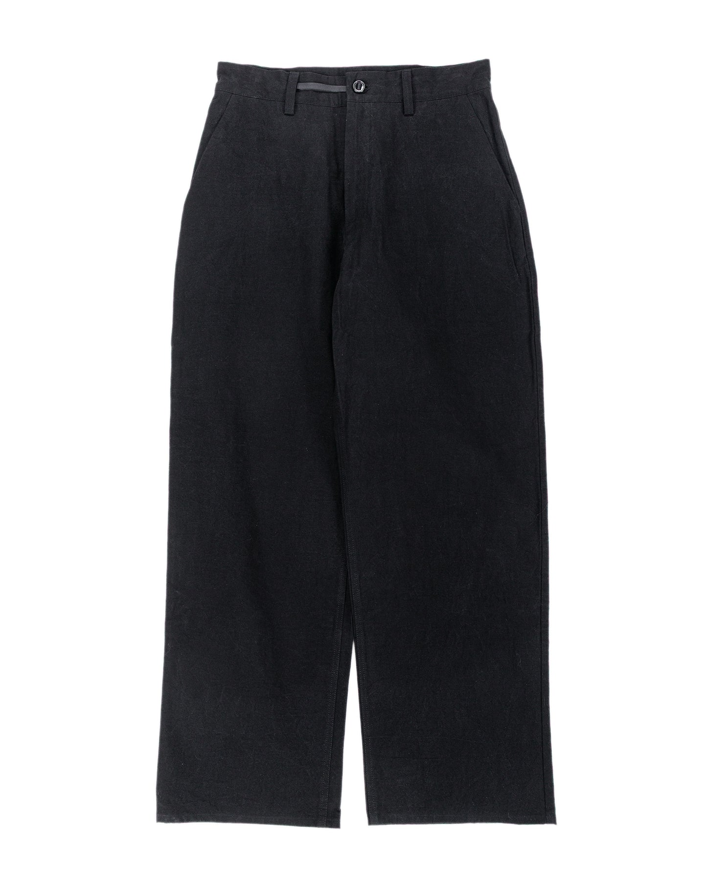 MAN-TLE R0P4 Wide Pants Black Wax