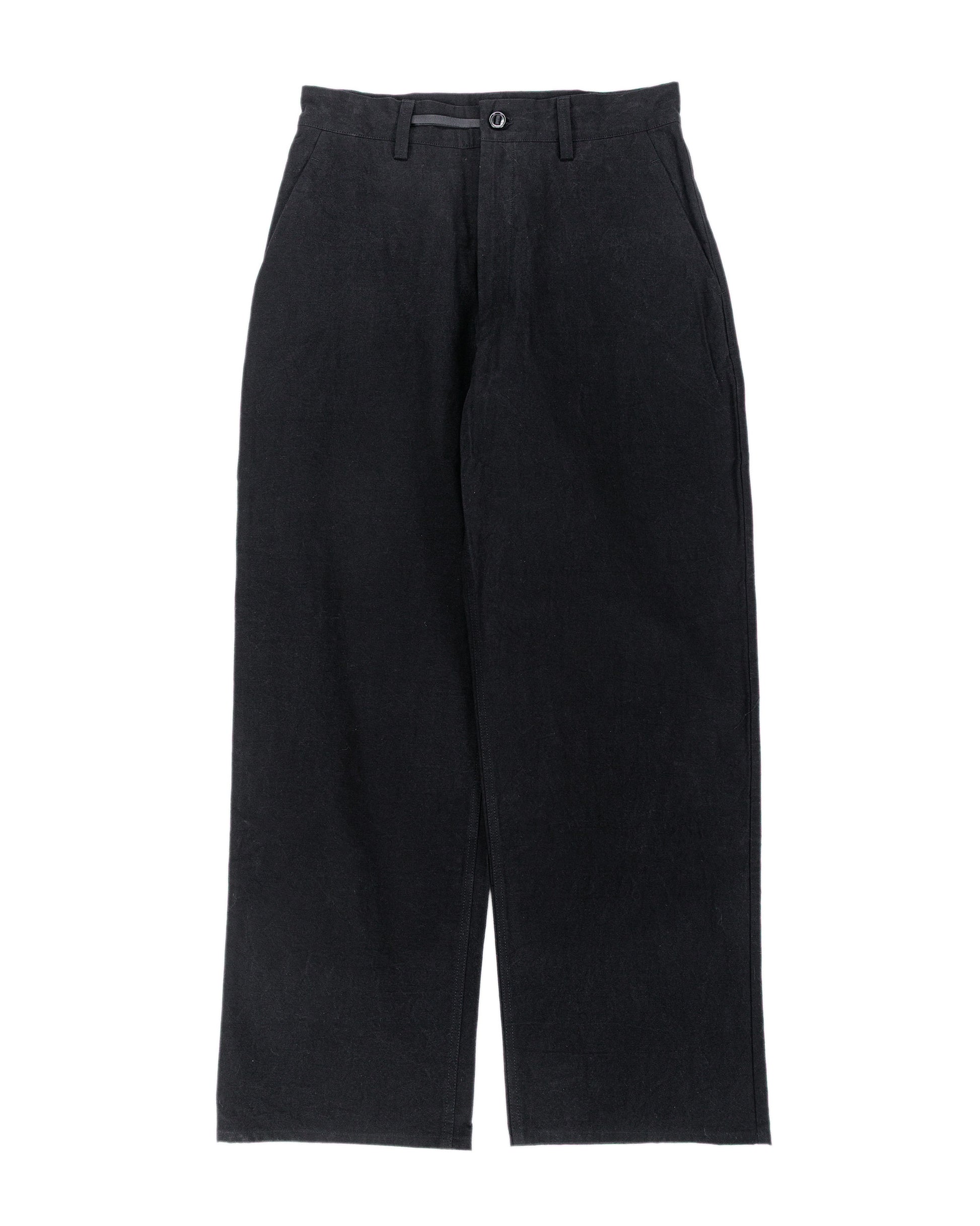 MAN-TLE R0P4 Wide Pants Black Wax