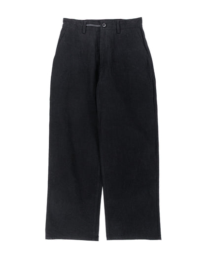MAN-TLE R0P4 Wide Pants Black Wax