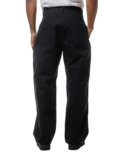 MAN-TLE R0P4 Wide Pants Black Wax
