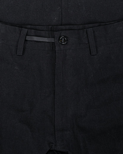 MAN-TLE R0P4 Wide Pants Black Wax