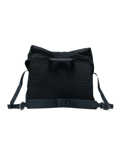 MAN-TLE R17 Gear-2 Black Nylon Messenger back