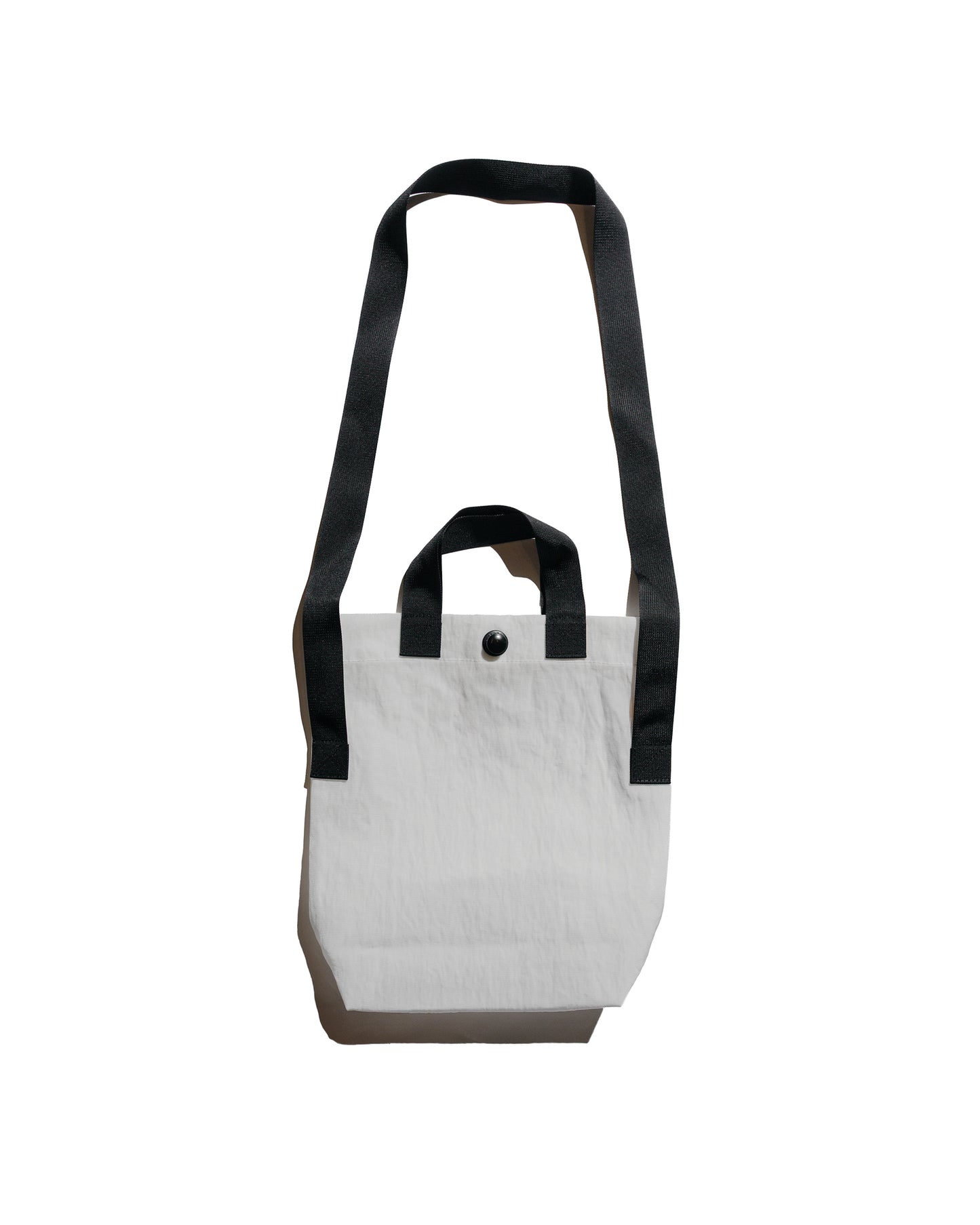 MAN-TLE R19 Bag-4 Mini Tote White Nylon