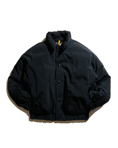 MAN-TLE R19D6 Double Down Blouson Black Recycled Nylon